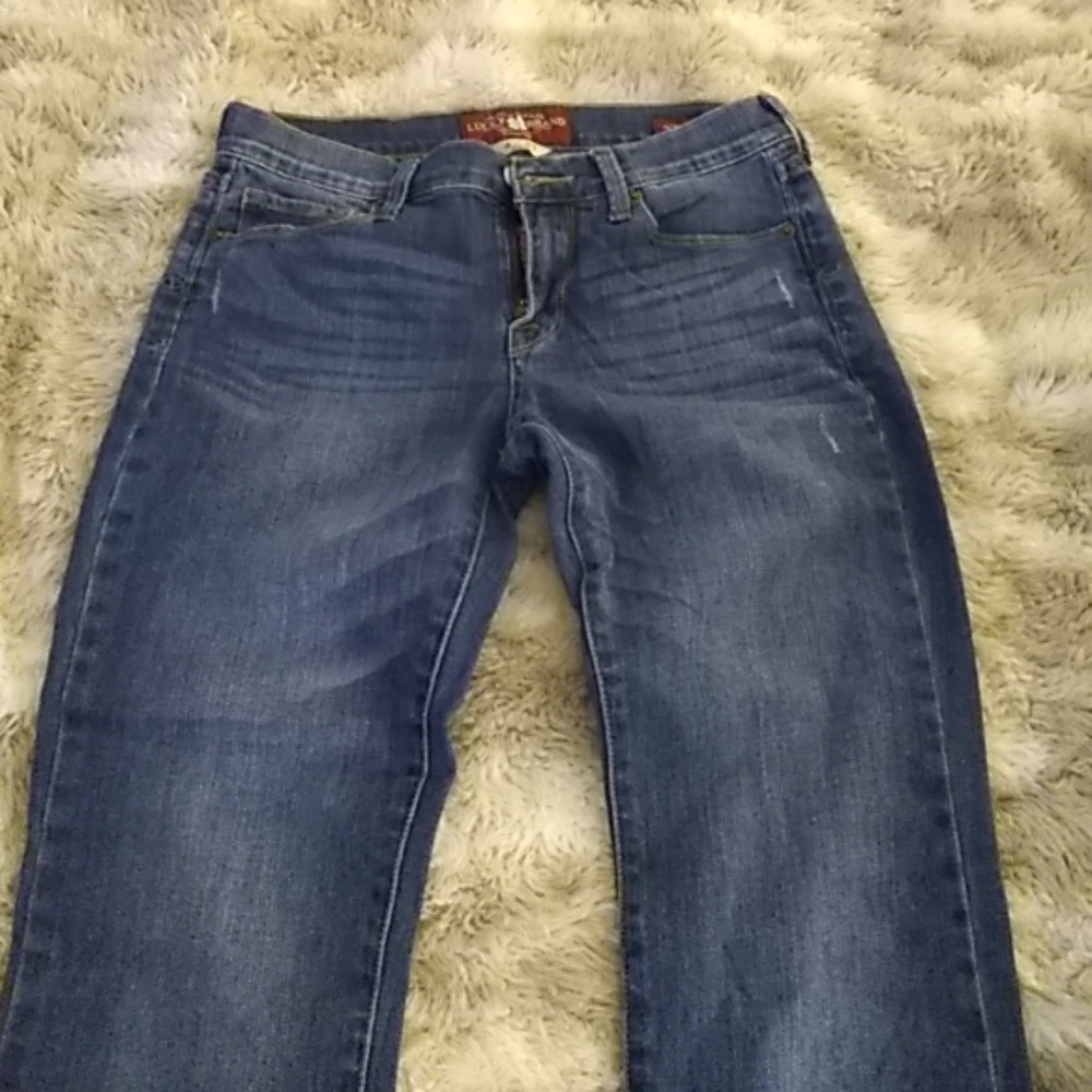 Lucky brand ankle jeans sz 4/27